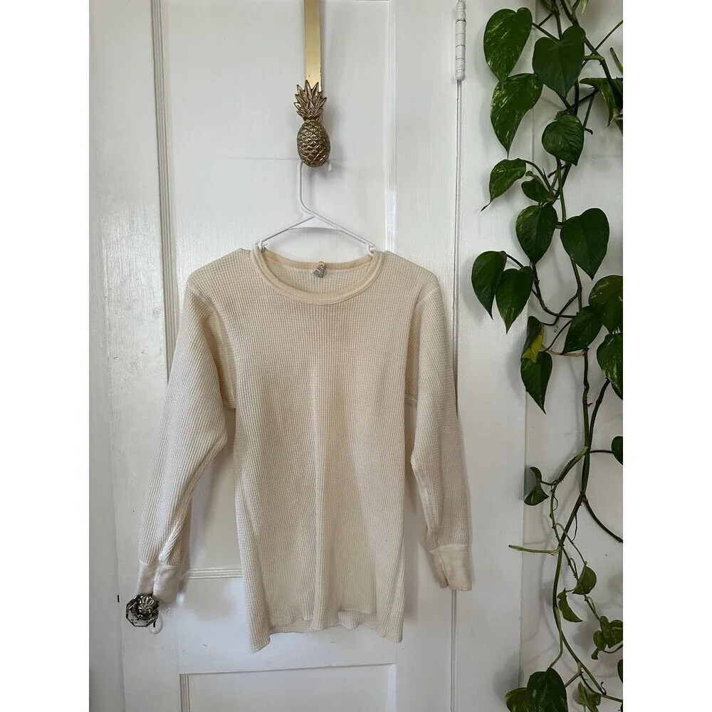 Morgan Mills longjohns men size large sweater